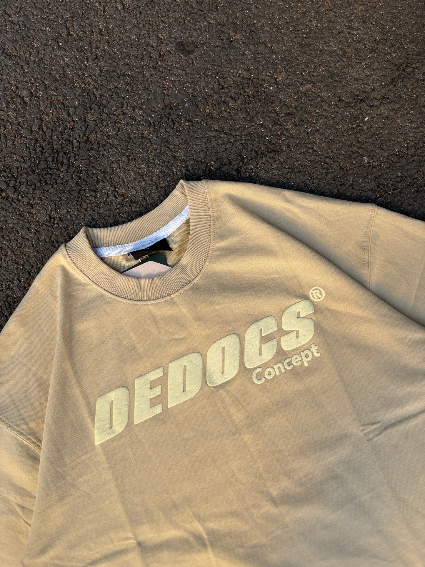 Concept beige oversized tee