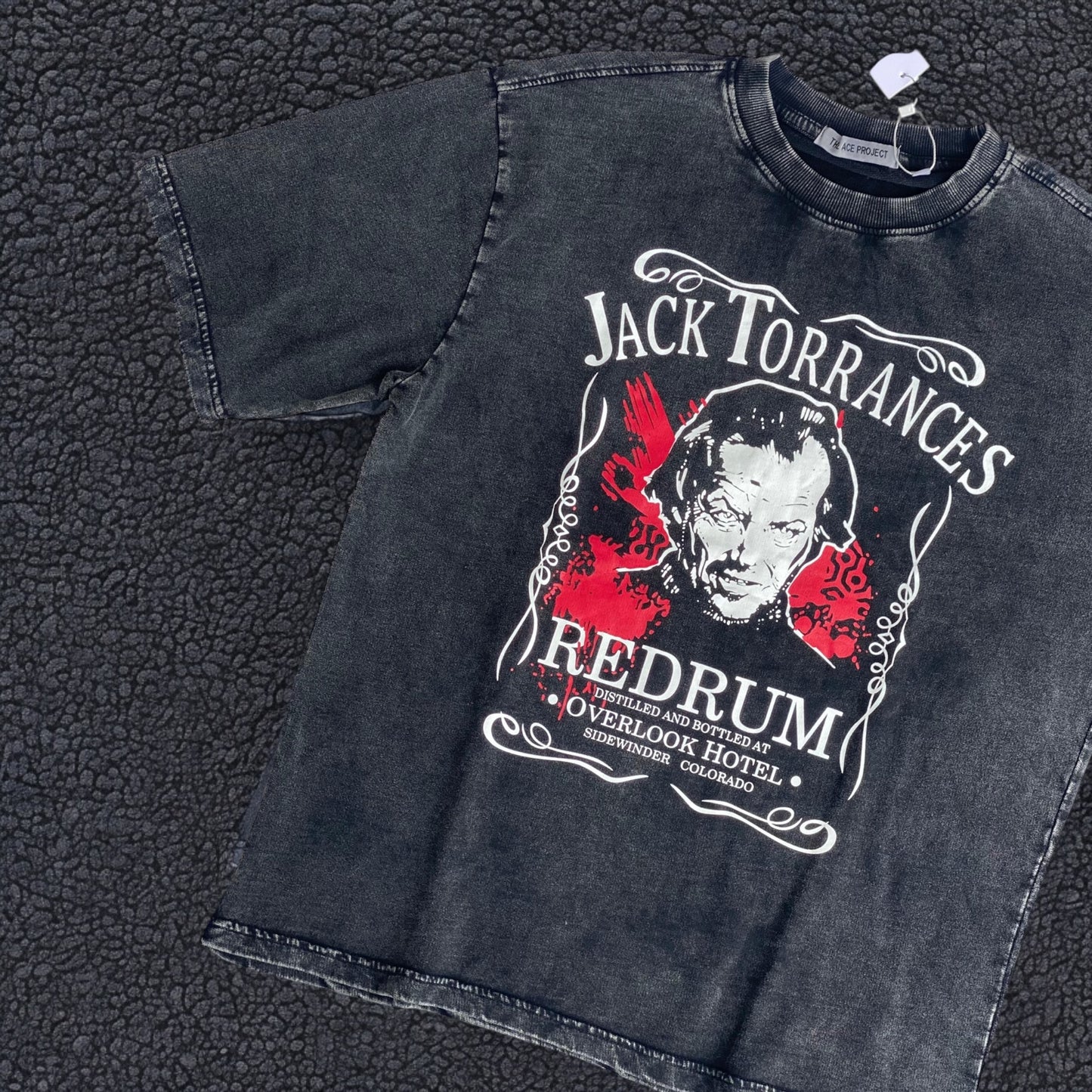 Jack torrances acid wash oversized tee