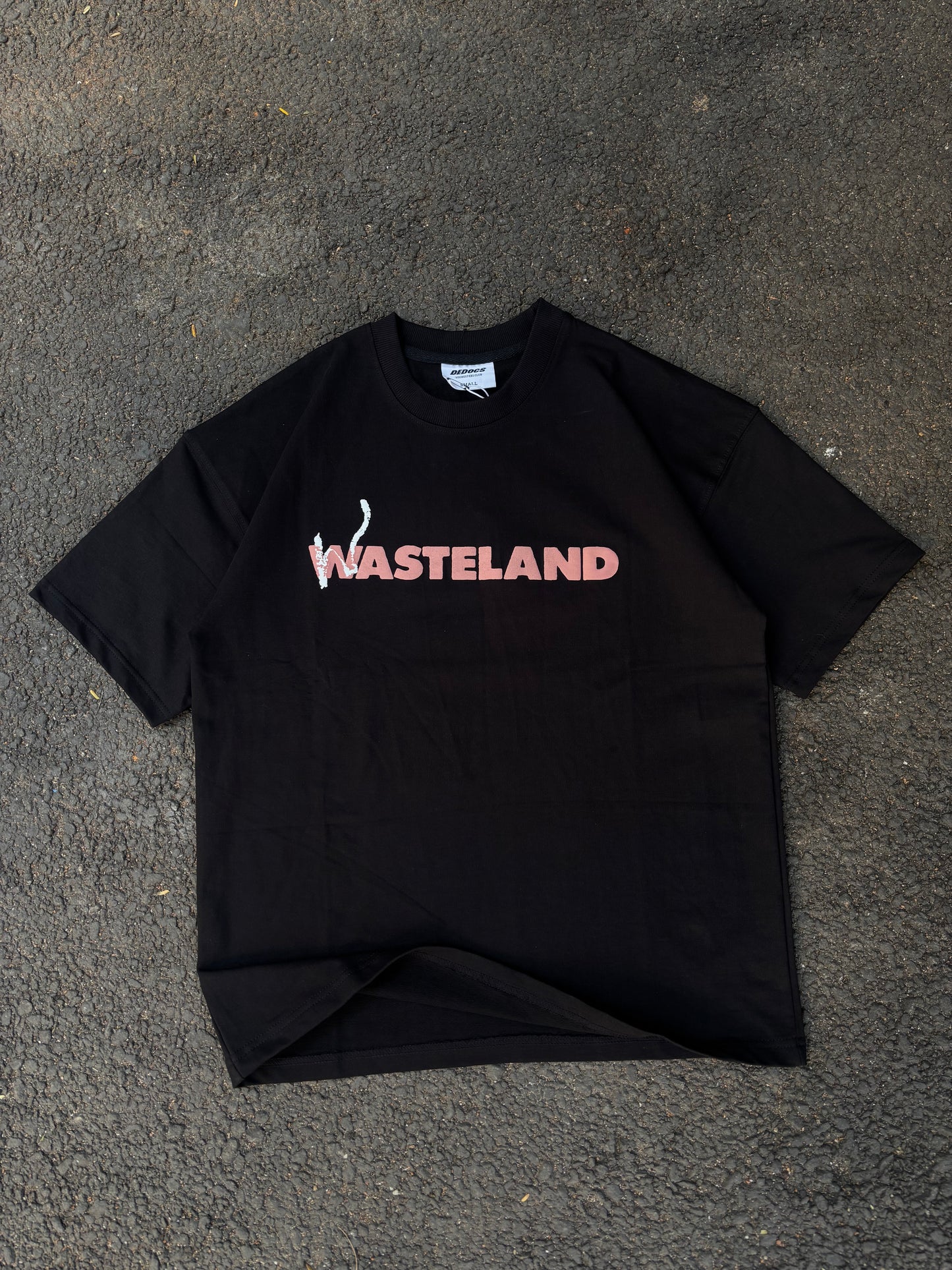 Wasteland black oversized tee