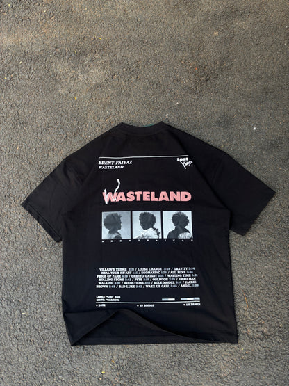 Wasteland black oversized tee