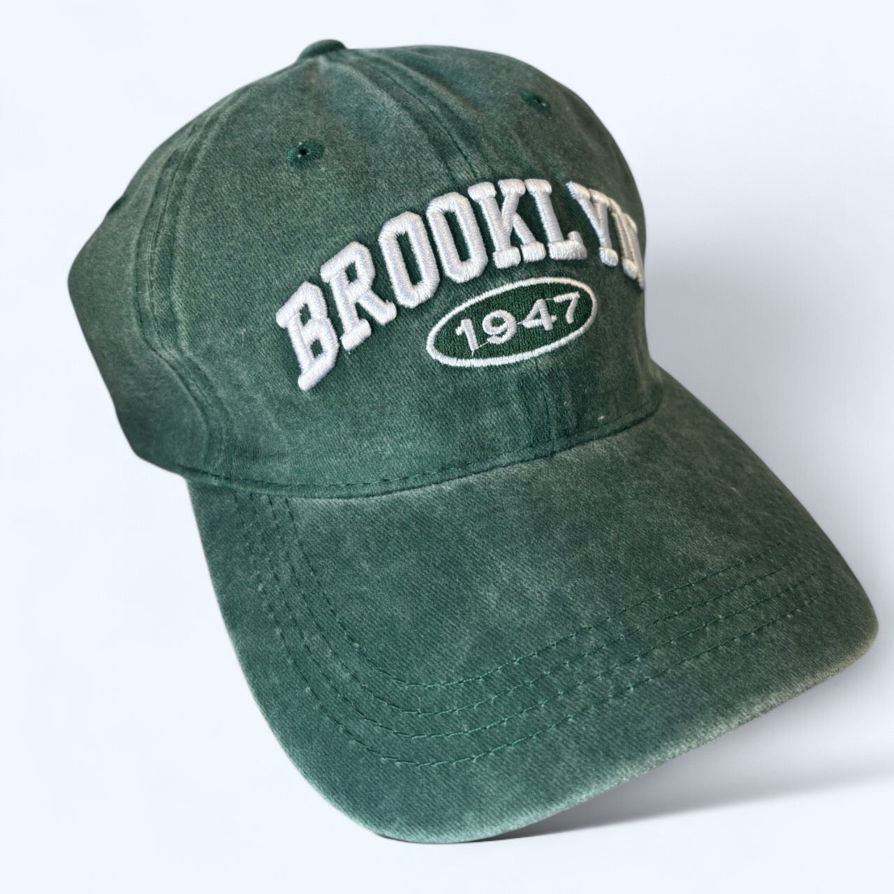 Brooklyn green cap